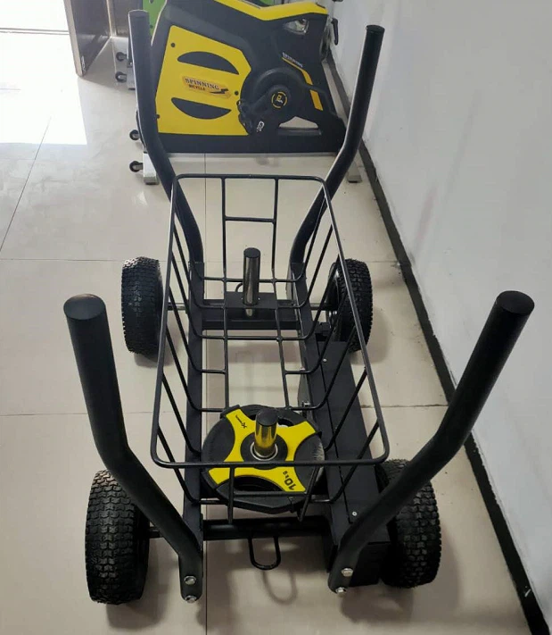 Power Training Tank Sled With Basket